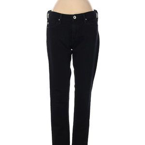 AG Adriano Goldschmied Solid black jeans